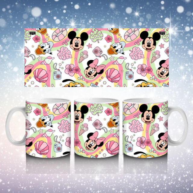 Mug Mickey et ses Amis Coquillage
