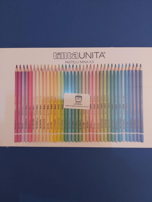 pastelli tinta unita mina 4.0