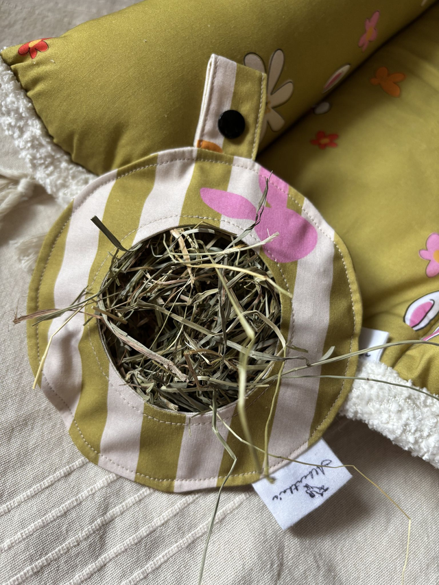 Mini sac à foin Albertha&#039;s &quot;rayures&quot;