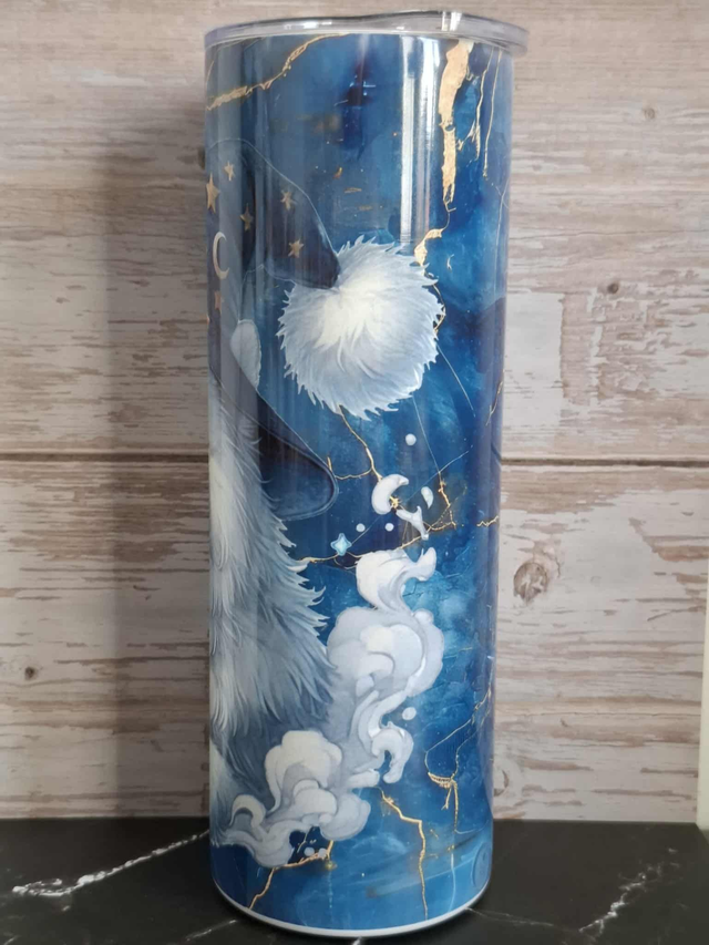 Gourde canette samoyède magicien