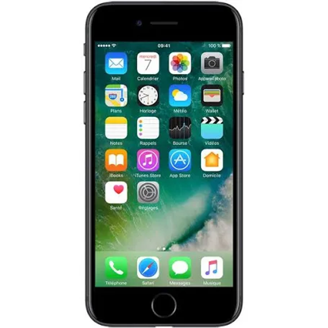 IPhone 7  noir  128 Go niveau batterie 93%
