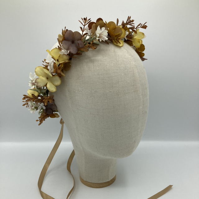 D-04 Faux Flower Crown