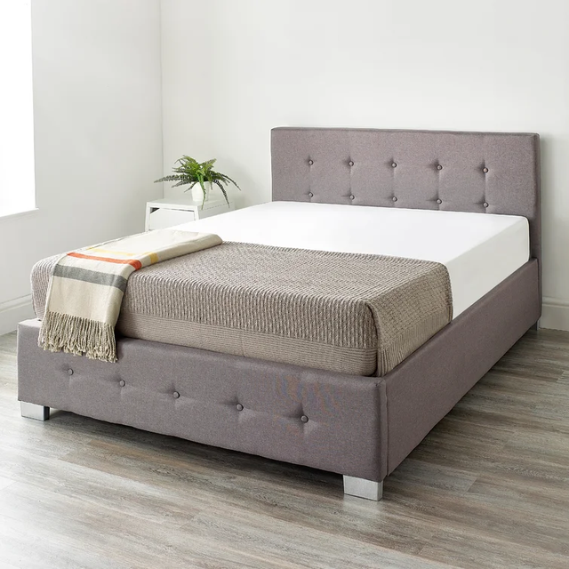 Laggan Fabric Upholstered Ottoman Bed Frame