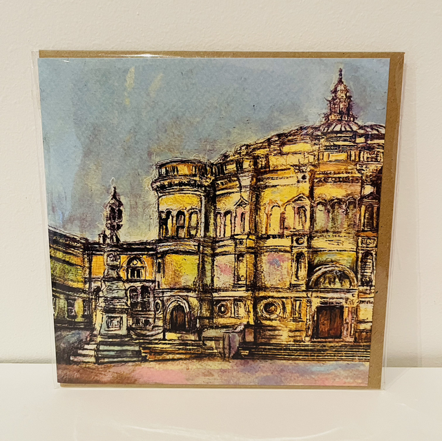 Greetings card- Edinburgh, McEwan Hall