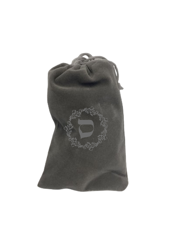 Velvet Bag With Logo Printed