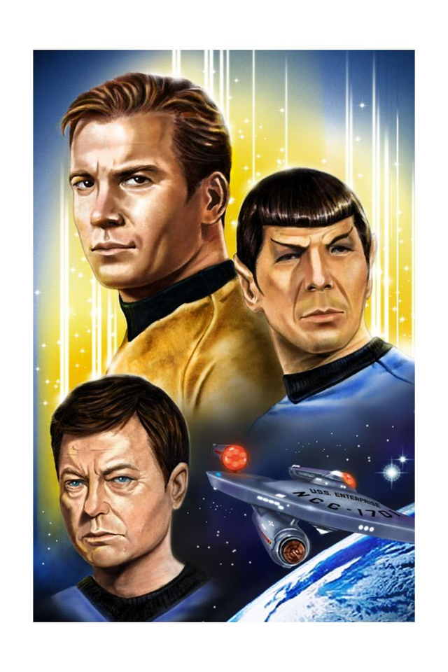Star Trek TV Movies Art Print