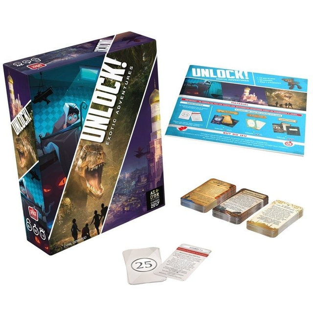 Unlock: Exotic Adventures Board Game