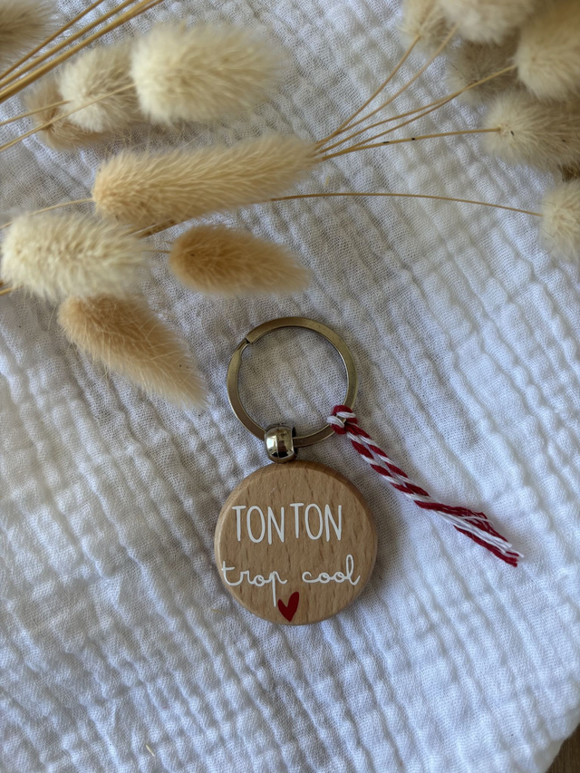 Porte-clés - Tonton trop cool