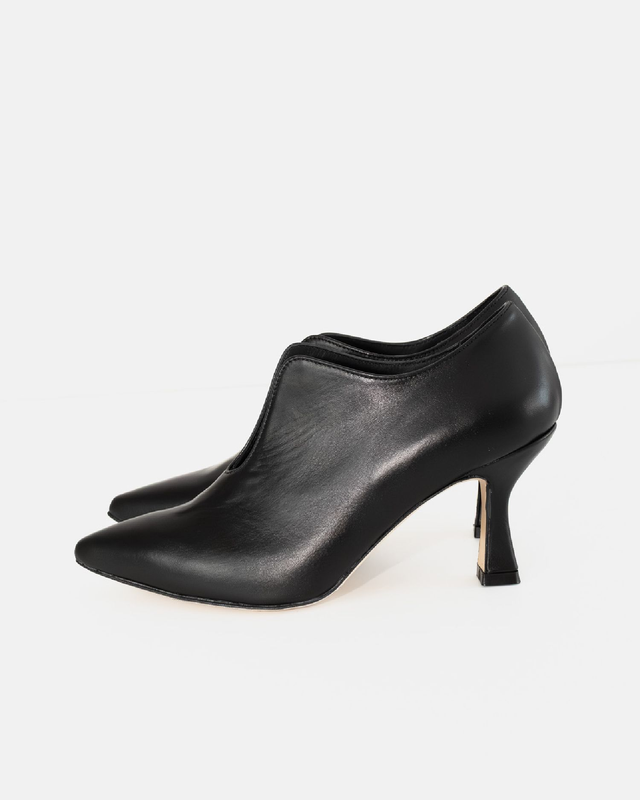 Tronchetti in nappa e camoscio