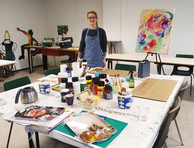 Cursus 'Schilderen vanuit gevoel' - in BERGEIJK - zondag 1+8+15 mrt 2026