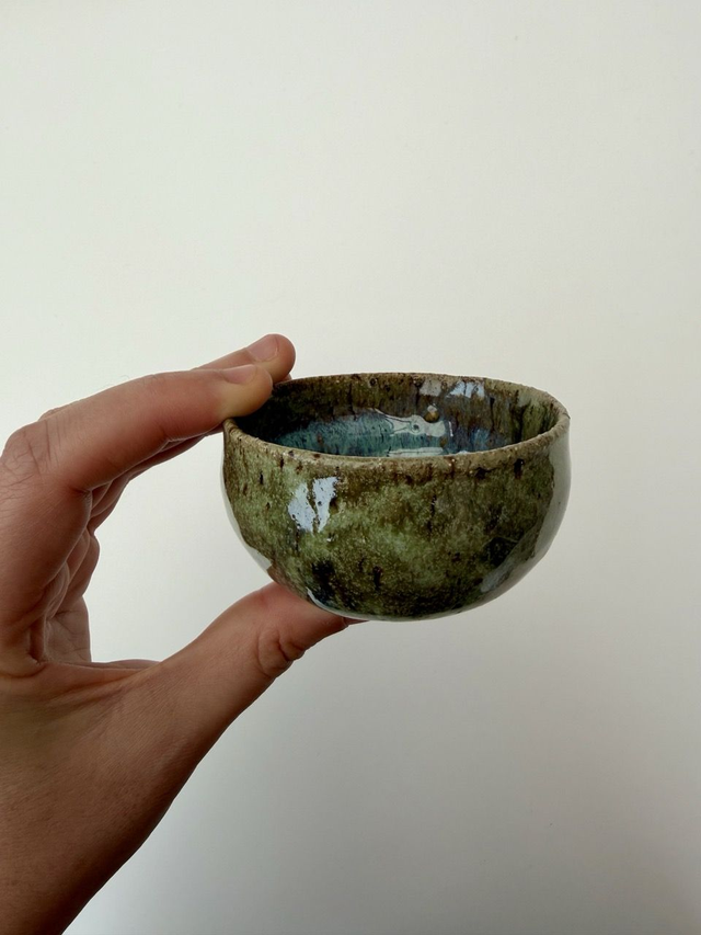Small Sauce Pot - Ocean Green