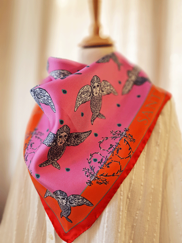 CARRÉ SANT&#039;ANTONE FUCHSIA 65