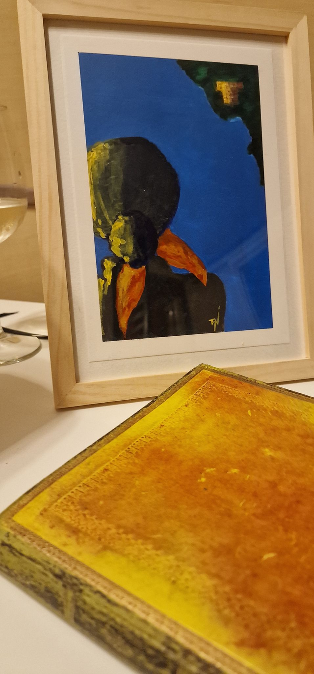 Acrylique sur papier | MARIE-DOMINIQUE, Princesse de la mer