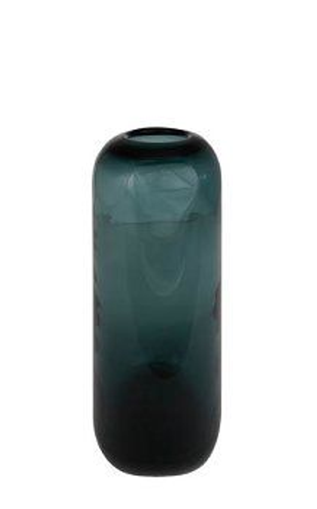 Vase Opino petrol 7,5 x 25h - Kaheku