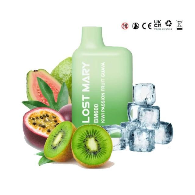 Elf Bar LOST MARY BM600 2% Kiwi Passion Fruit Guava