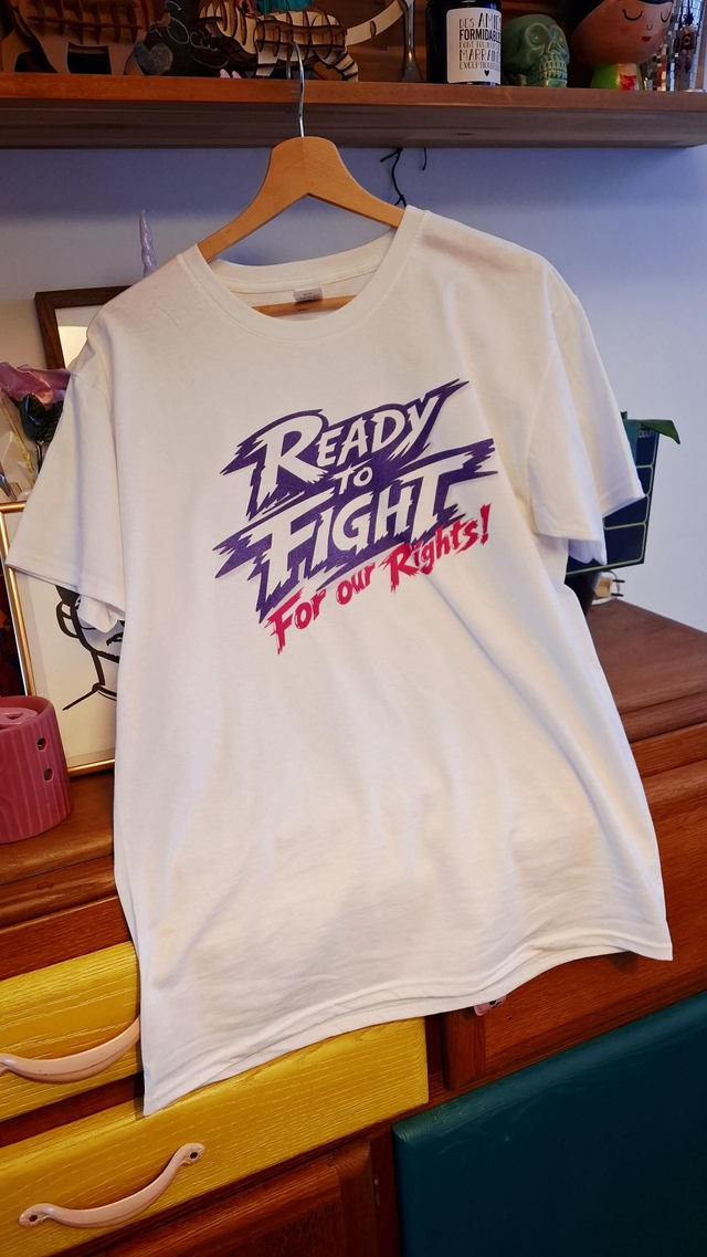 Tee Shirt Ready to fight 