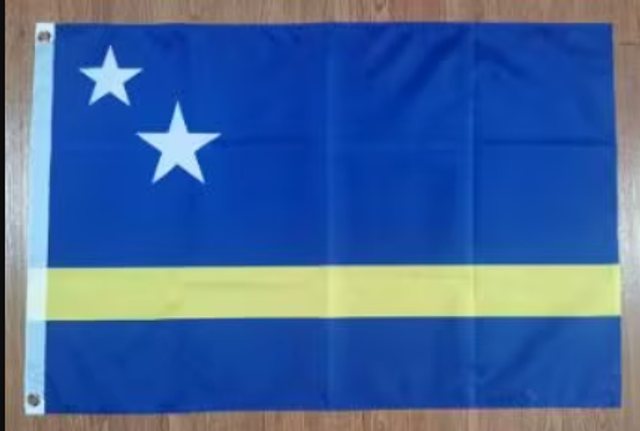 Grote vlag Curacao (150x90cm)