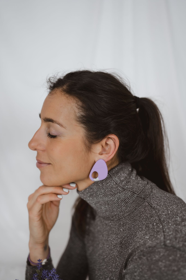 Polymer Clay Earrings ~ Isabella