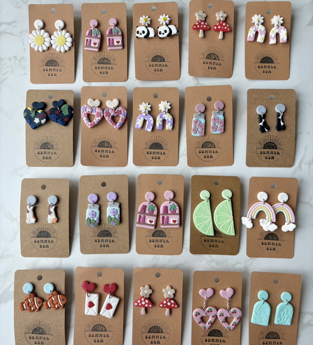 Custom Drop Earrings 