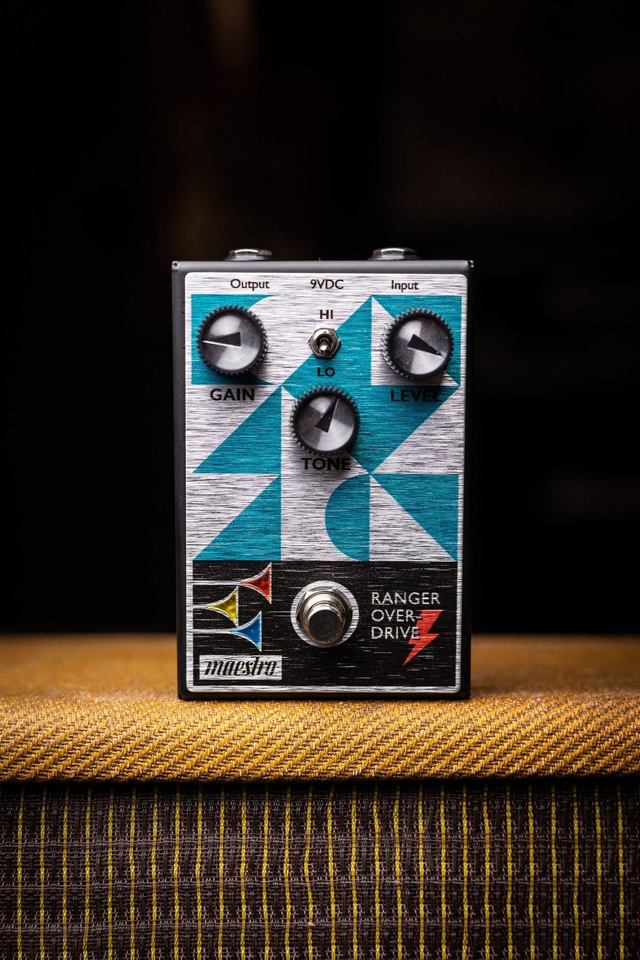 Pedal de efectos de overdrive Maestro Ranger