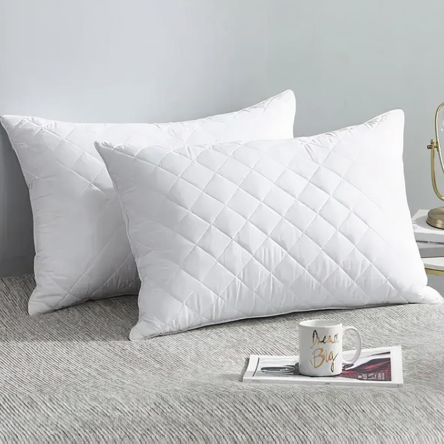 Bedbric Pillows  Hotel Quality - Premium Bed Pillow & Hotel Pillows for Stomach Side and Back Sleepers