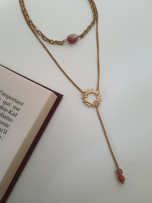 Collier Pierre de Soleil - Helios
