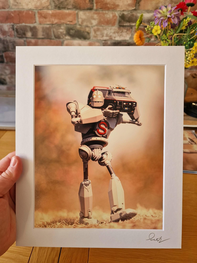 Iron Giant and A Team van 