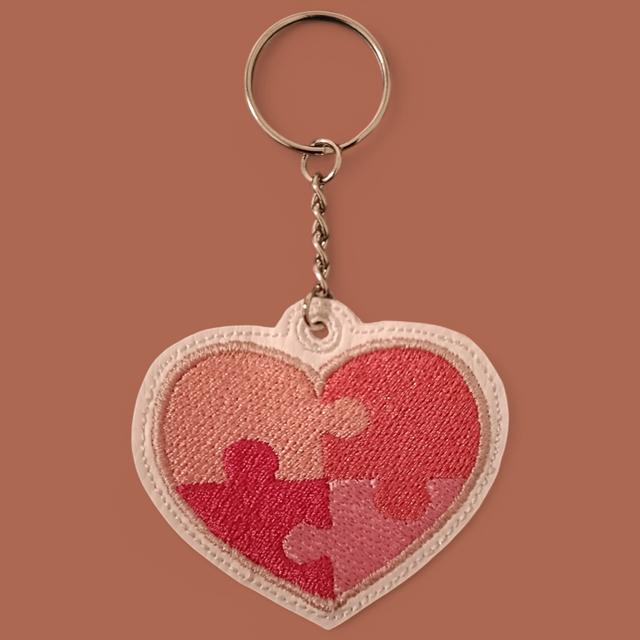 A LA UNE ! - Porte clé Coeur 