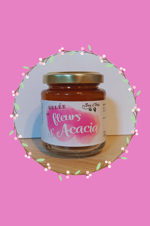 Gelée de fleurs d&#039;acacias