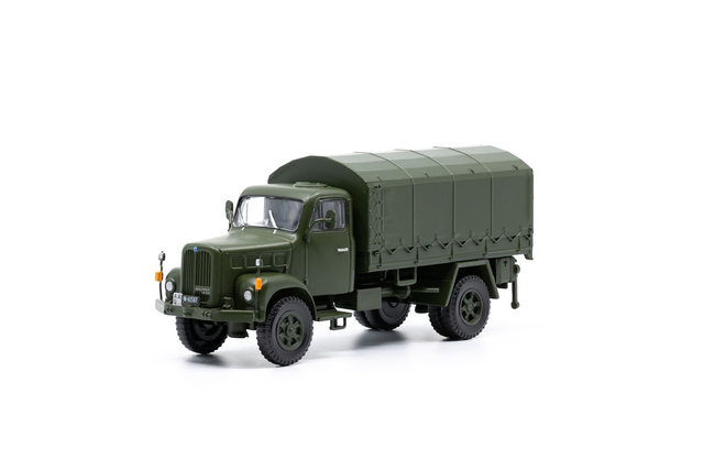Saurer 2DM Schweizer Armee Plane geschlossen ACE 1:87 