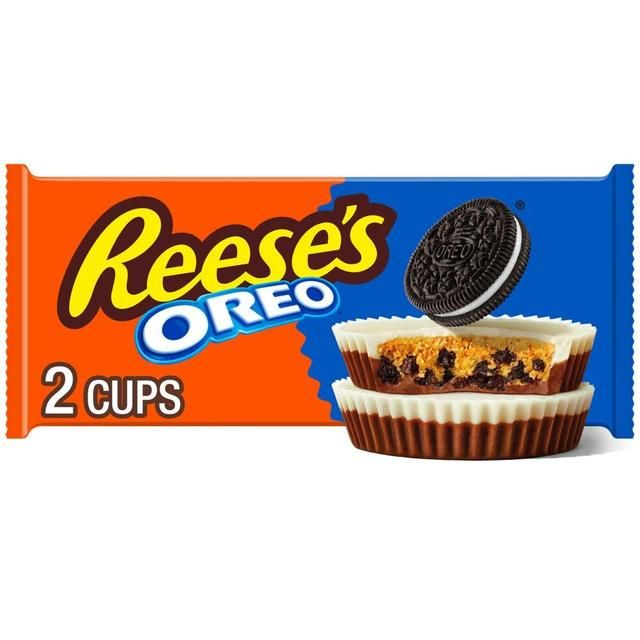 Reese's Oreo Milk Chocolate & White Creme Peanut Butter Cups 39g