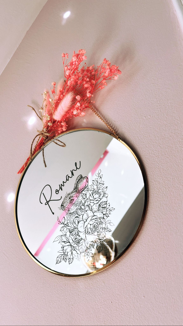 Miroir personnalisé 