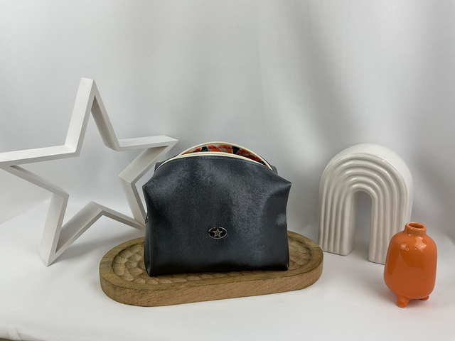 Trousse de toilette – motif Wavy Orange