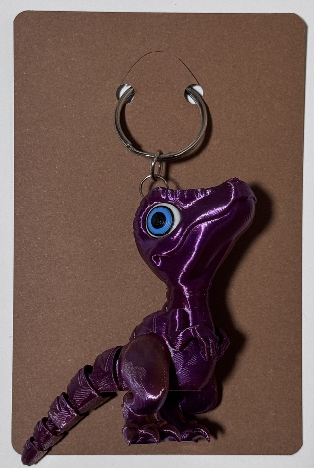 Porte-clés Velociraptor Articulé 02