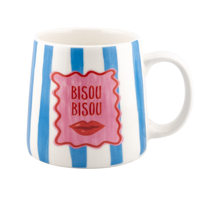 Servies Mok bisou bisou