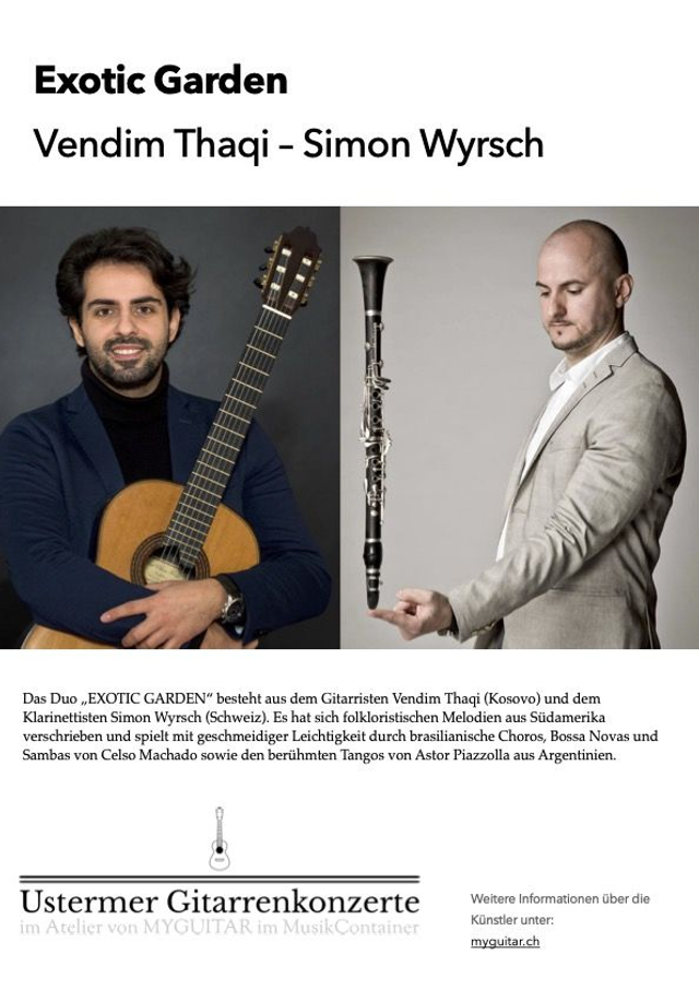 Eintritt Ustermer Gitarrenkonzerte