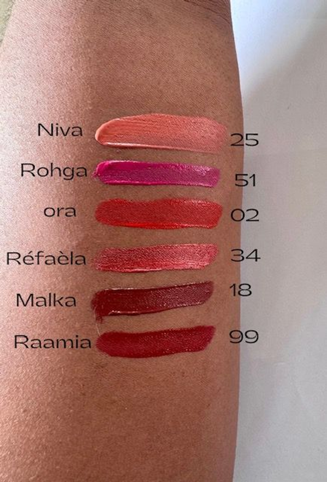 COFFRET DES 6 ROUGE A LEVRE KBC