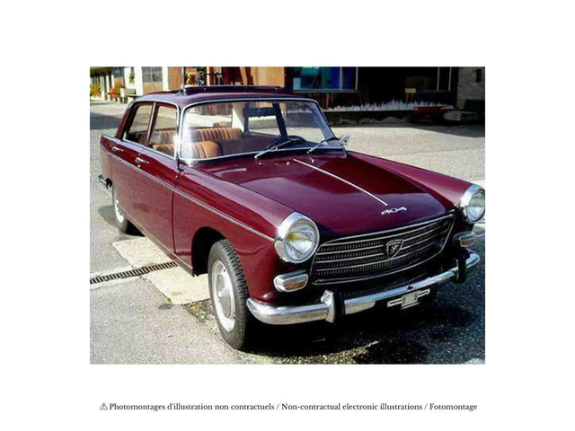 Peugeot 404 1968 Algue Brune Norev 474451 H0