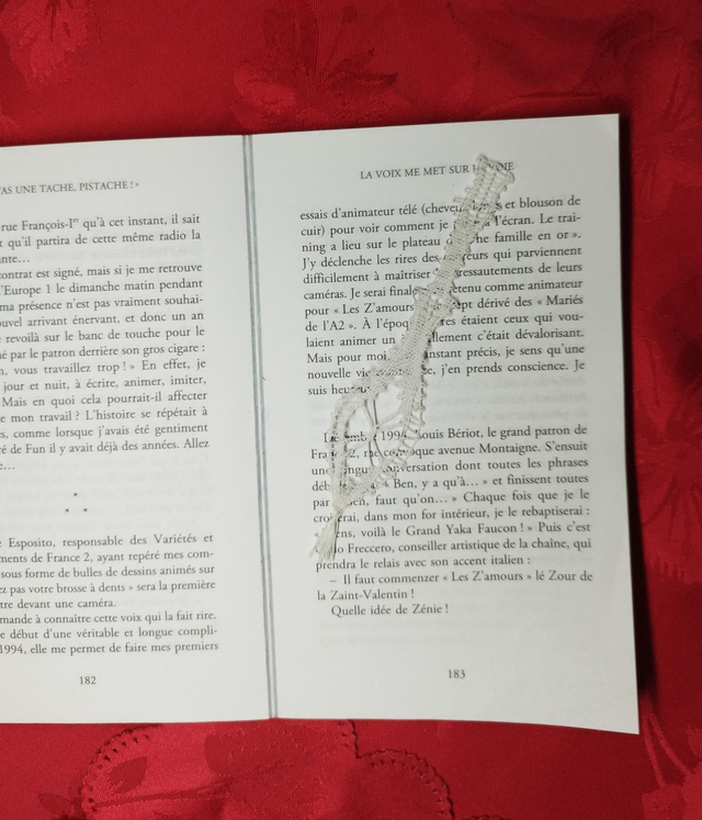 Marque-page Fuseau 