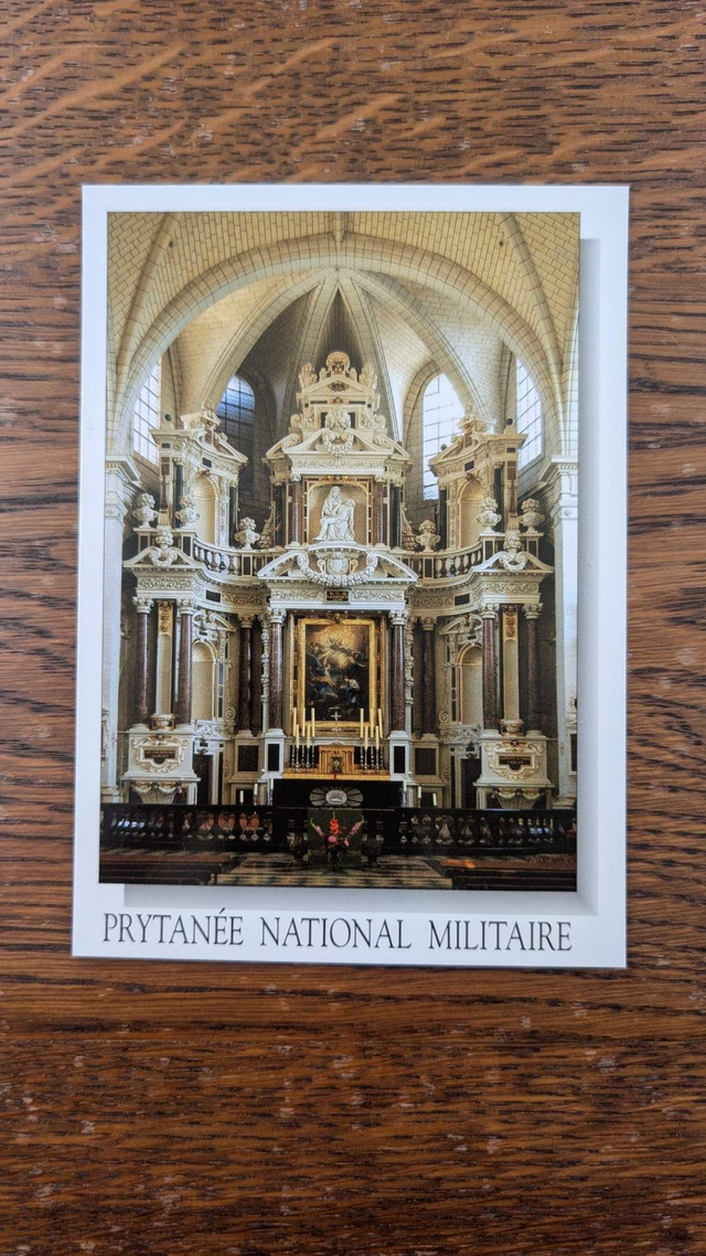 Carte postale du retable