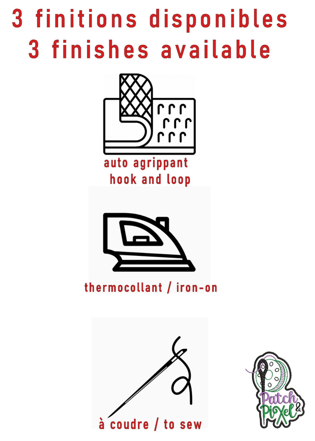 Patch nominatif thème Anneau unique