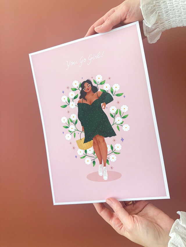 Affiche You Go Girl