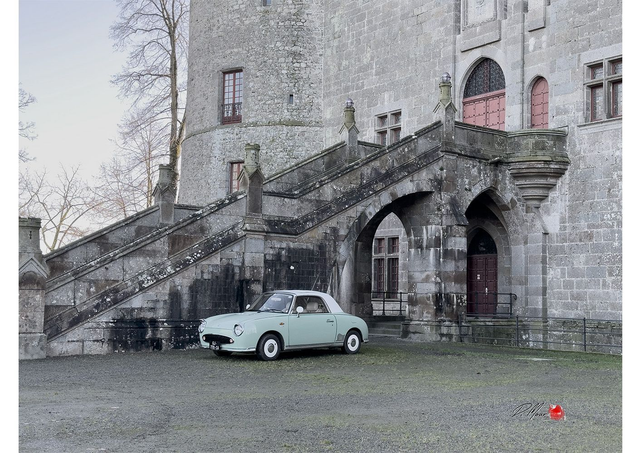 40*30 Le château et la voiture