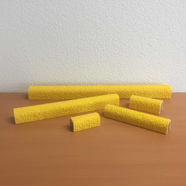 UpProfil gelb in U-Form antislip, Set mit 4 Stück mit je 3 Meter Länge