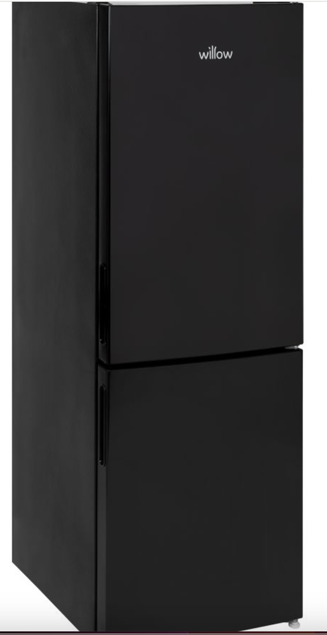 Willow  WFF157B157L Fridge Freezer  - Black