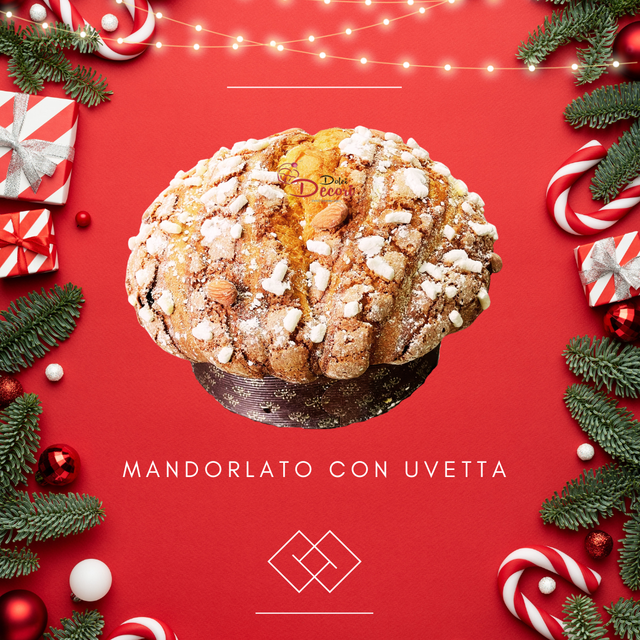 Mandorlato con uvetta