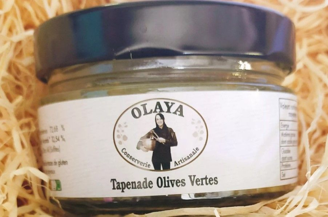 Tapenade olivade Vertes Amandes