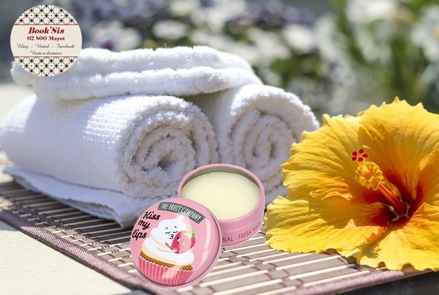 The Fruit Company " Baume à lèvres Fraise et crème "