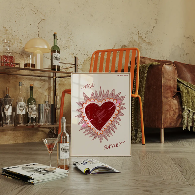 Mi Amor Print