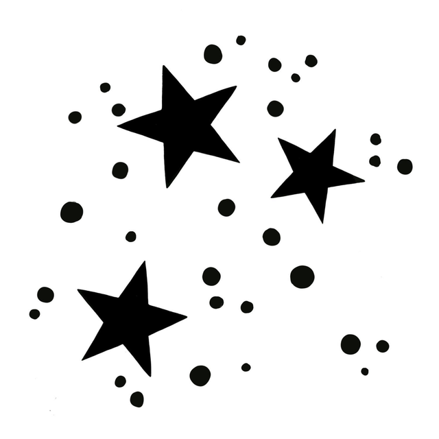 Mini Stempel Sternentrio